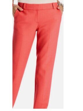 NWOT-LOFT Marisa Pants Size O-Salmon/Red